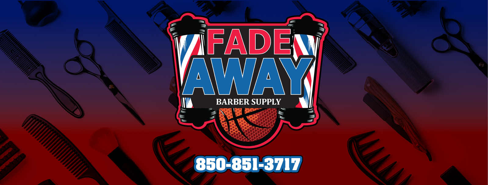 FADE AWAY BARBER SUPPLAY Logo